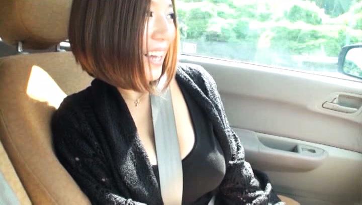Awesome Sexy Japanese milf shows off her hot talent outdoors - 1