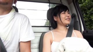 Sislovesme Awesome Amazing Asian teen Kazari Hanasaki fucks outdoors Ride