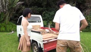 Eng Sub Awesome Amazing Asian teen Kazari Hanasaki fucks outdoors Mature Woman