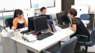 Spy Awesome Yuuka Kojima enticing Asian office worker fucks on break Pay