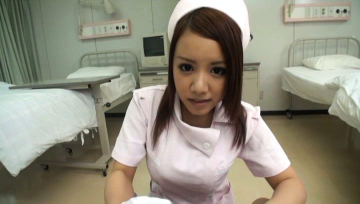 TubeProfit  Awesome Riona Kamijyou naughty Asian nurse gives a wild tit fucking Xhamster - 2