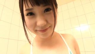 Model Awesome Kimika Ichijou naughty Asian teen in swimsuit gives head Milfzr