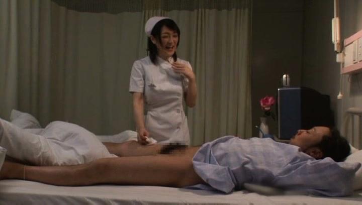 Spying Awesome Naughty Japanese milf is a hot nurse getting banged Asian