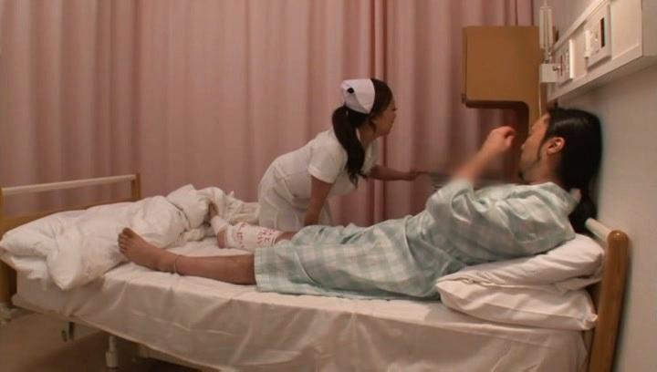 Fakku  Awesome Naughty Japanese AV model is a wild nurse on the floor Oral Sex - 1