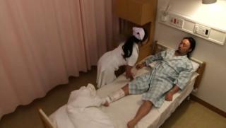 Blows Awesome Naughty Japanese AV model is a wild nurse on the floor Music
