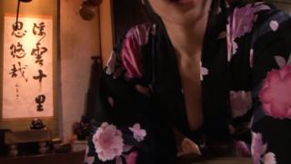 Perfect Butt Awesome Naughty Asian teen Ai Uehara in sexy kimono in POV sex Twerking