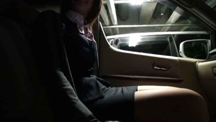 Famosa  Awesome Alluring Japanese AV model is cock sucking teen in the car Cam Porn - 2