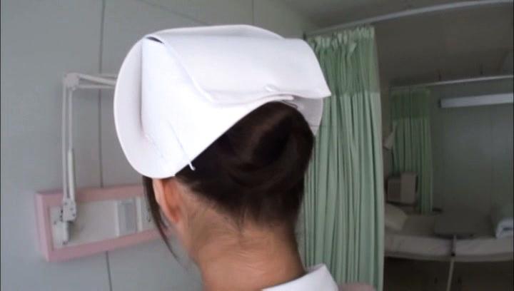 Trimmed  Awesome Naughty Asian nurse Haruna Ikoma enjoys hwe well endowed patient Flagra - 1