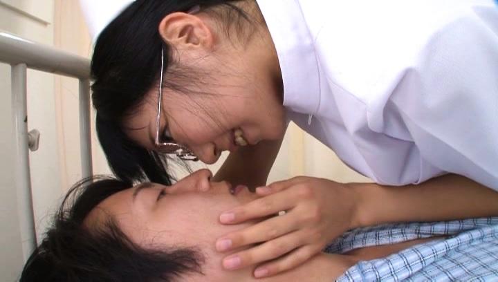 Awesome Towa Ichikawa sexy Asian nurse enjoys a hot position 69 - 2