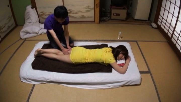 Awesome Naughty Asian teen has oiled body massaged and fucked hard - 2