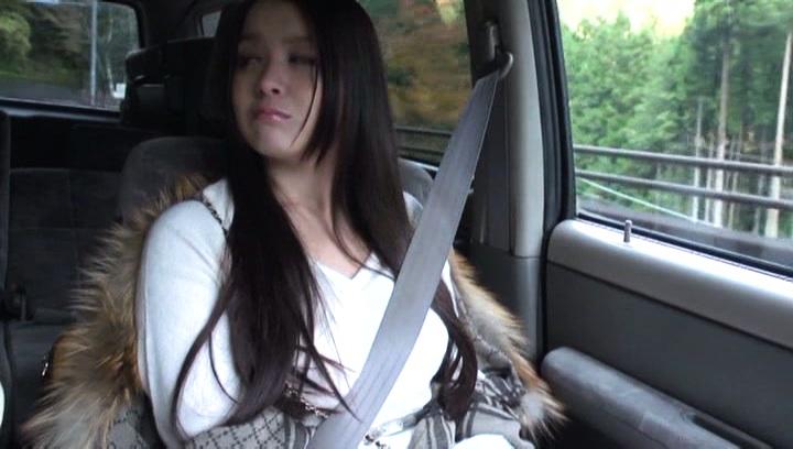 Awesome Arousing Asian milf enjoys sex in the car with her boyfriend - 1