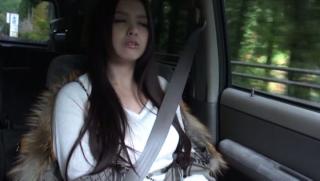Fetish Awesome Arousing Asian milf enjoys sex in the car with her boyfriend NSFW Gif