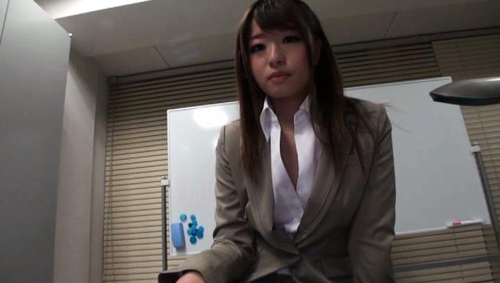 Awesome Ayu Sakurai naughty office lady entices co worker with hot masturbation in high heels - 2