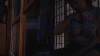 Grandma Awesome Kaori Sakuragi Asian mature in sexy pantyhose in masturbation scene Foot