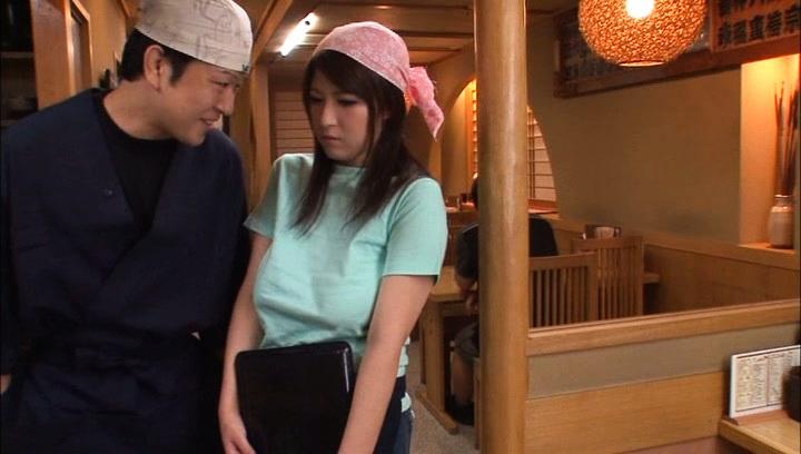 TeamSkeet Awesome Rina Araki naughty Asian housewife gets kinky food insertion Muslim