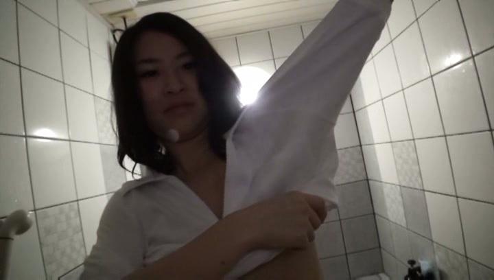 Sexcams Awesome Naughty Asian teen in the shower for pov cock sucking Hugecock