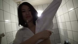 SecretShows Awesome Naughty Asian teen in the shower for pov cock sucking Plumper