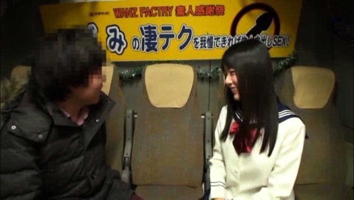 Awesome Tsubomi Asian schoolgirl in uniform gets a hot cumshot - 2