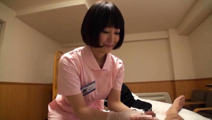 Awesome Yuu Shinoda wild Asian nurse bounces on a boner at work - 1