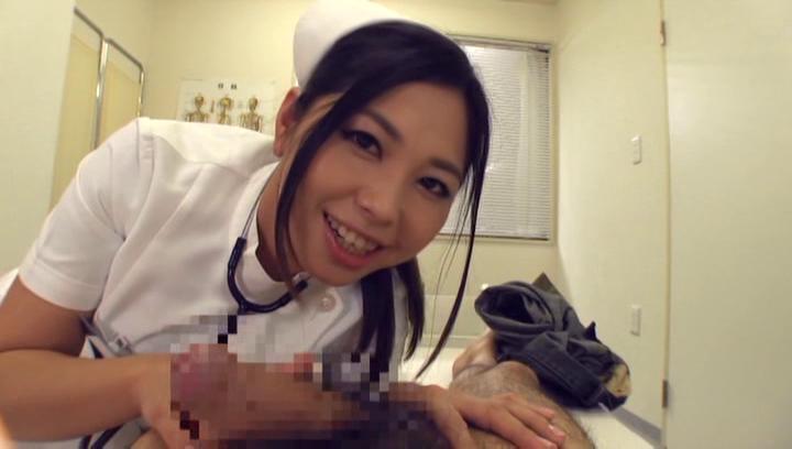 Awesome Aira Masaki lusty Japanese nurse in hardcore pov show - 1