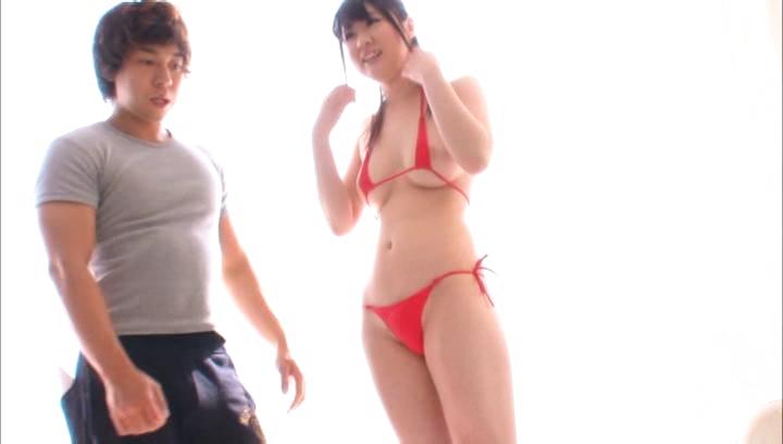 Female Orgasm Awesome Arousing Japanese AV model in sexy mini bikini enjoys some sweet treats Sucks