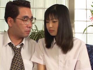 Lesbians Awesome Anna Kuramoto, enticing Asian teen is seduced by older horny guy Neighbor