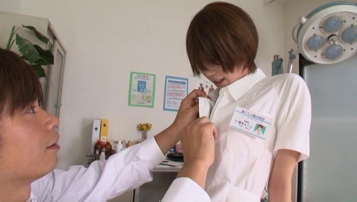 Roleplay  Awesome Makoto Yuuki Japanese milf known for her talents as a nurse Worship - 1