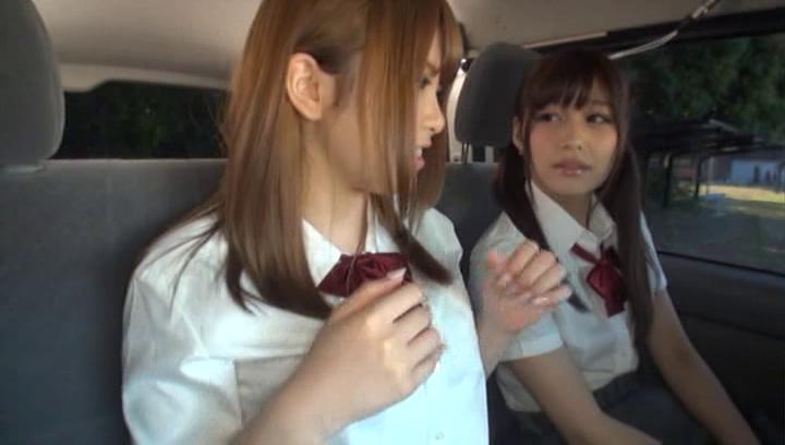 Teen Blowjob Awesome Arousing and horny Asian schoolgirls are into car sex Casting