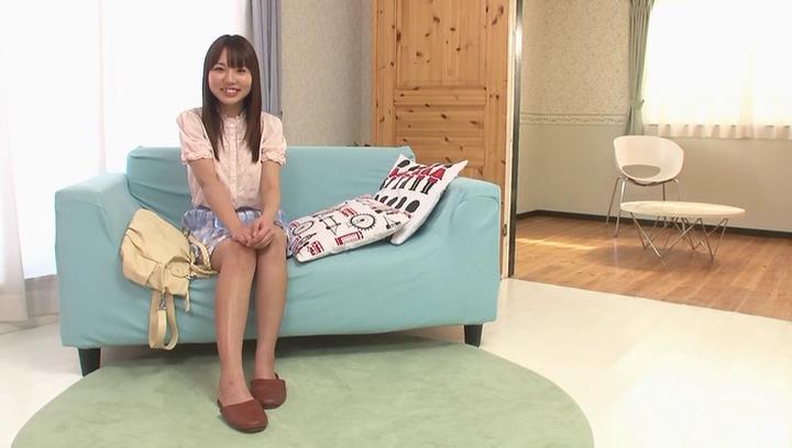 Awesome Hitomi Maisaka horny Asian teen gets pussy creamed hardcore - 1