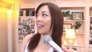 Enema Awesome Enticing Asian milf Maki Mizusawa gives blowjob, gets cock ride Girl Get Fuck