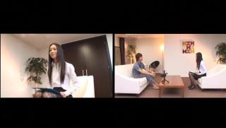 DDFNetwork Awesome Asian office lady gives position 69 in hot interview by new boss Diamond Kitty