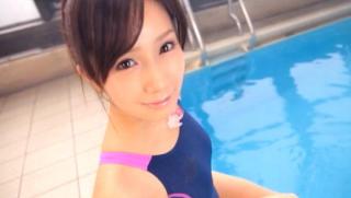 Teacher Awesome Teen babe in a tight swimsuit Kojima Minami...