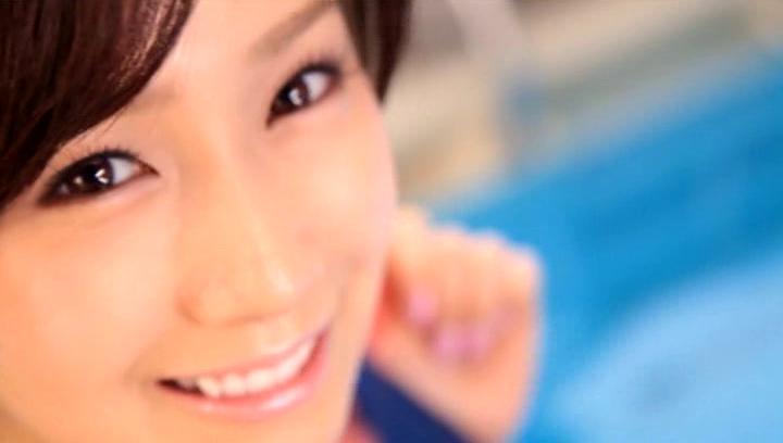 Cum On Face Awesome Teen babe in a tight swimsuit Kojima Minami fucked by he coach Glasses