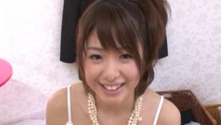 Girl Awesome Elegant Japanese teen Nanami Kawakami likes hot oral games Mouth