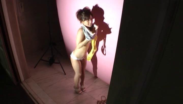 18 Porn  Awesome Playful Asian teen Kojima Minami satisfying two dudes orally Glamour Porn - 2
