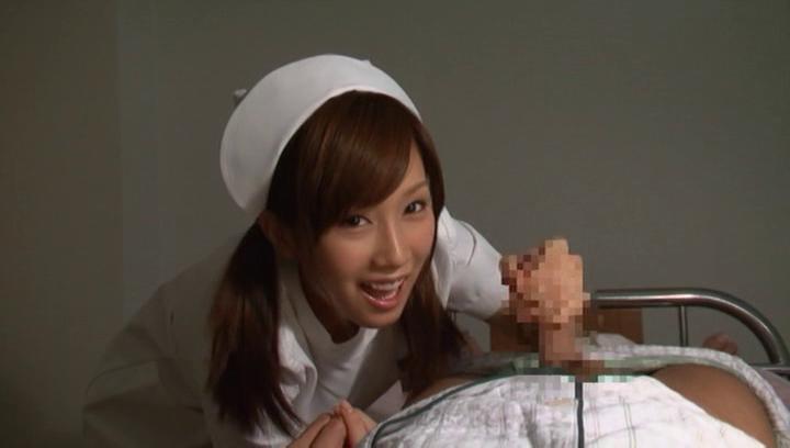 Awesome Minami Kojima Asian nurse in sexy stockings is fucked - 1