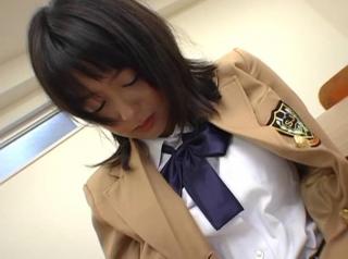 Cuck Awesome Mischievous schoolgirl Nana Nanami rides dick of her teacher Old Young