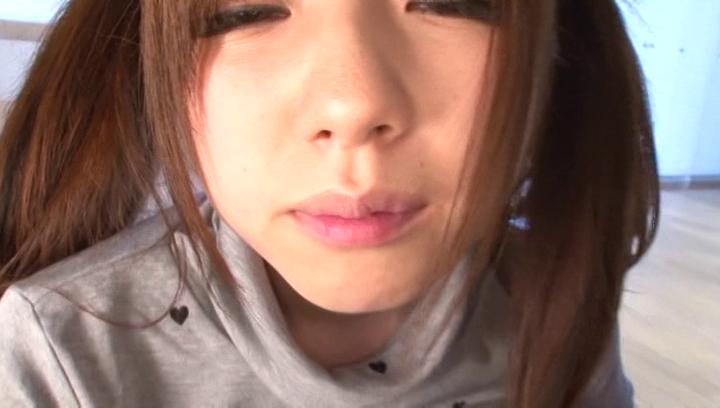 Awesome Japanese AV model is a sexy teen teased with sex toys - 2