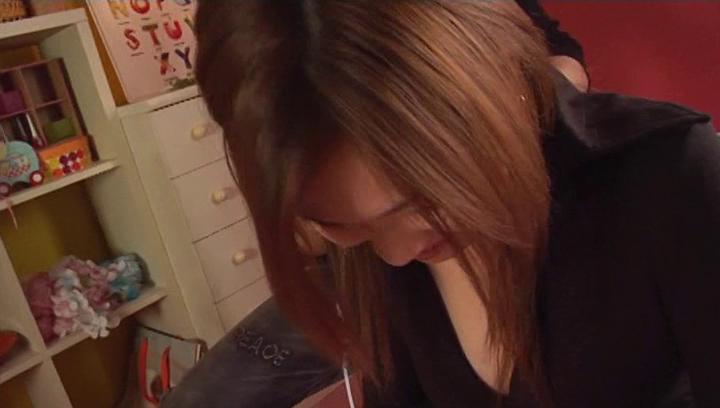 Awesome Enticing Asian teen, Erika Kurisu enjoys pussy toy insertions - 2
