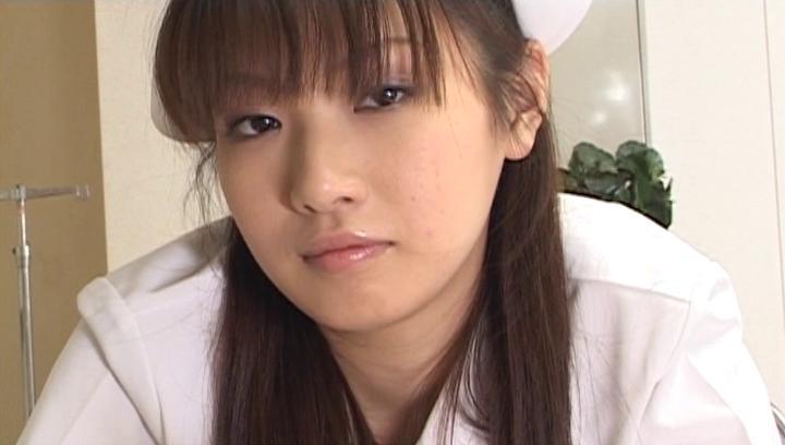 Awesome Akane Oozora, naughty Asian nurse  in pov blowjob action - 1