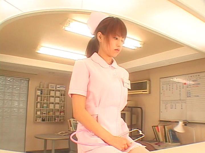 Interracial  Awesome Japanese AV Model plays a sexy nurse getting fingered and fucked Behind - 1