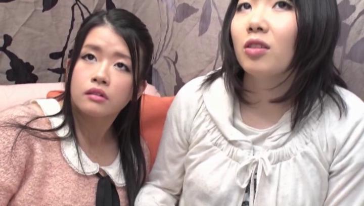 Exposed  Awesome Hibiki Ohtsuki invites two girls to play some lesbian Wife - 1