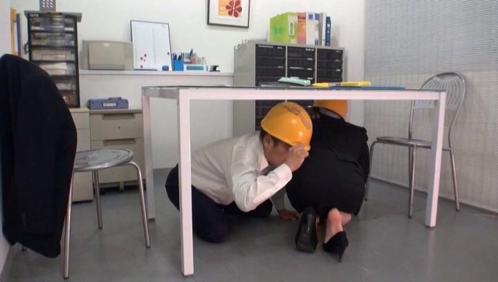 Awesome Japanese AV Model is a naughty office lady banged hard in the office - 1