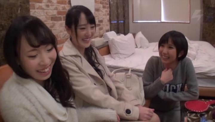 Ero-Video  Awesome Minato Riku, Asian teen enjoys lesbian experience 9Taxi - 1