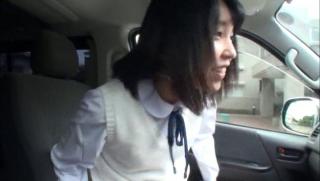 Thief Awesome Sexy Asian babe, Miu Mizuno enjoys car sex Reversecowgirl