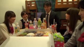 Sara Stone Awesome Amateur Asian teen in glasses is into a pov gangbang Russian
