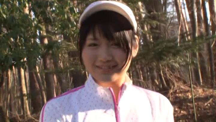 Perfect Teen  Awesome Cute Katakura Moe has her gaping hole nailed Stripping - 1