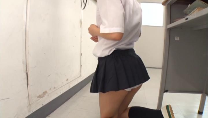 Skinny  Awesome Horny Japanese schoolgirls fuck their teacher in the classroom Spain - 1