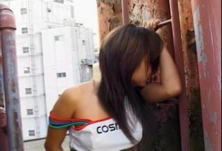 Amateur Asian Awesome Nasty Asian Teen Marin Sucking Cock in a Back Alley like a Asstr