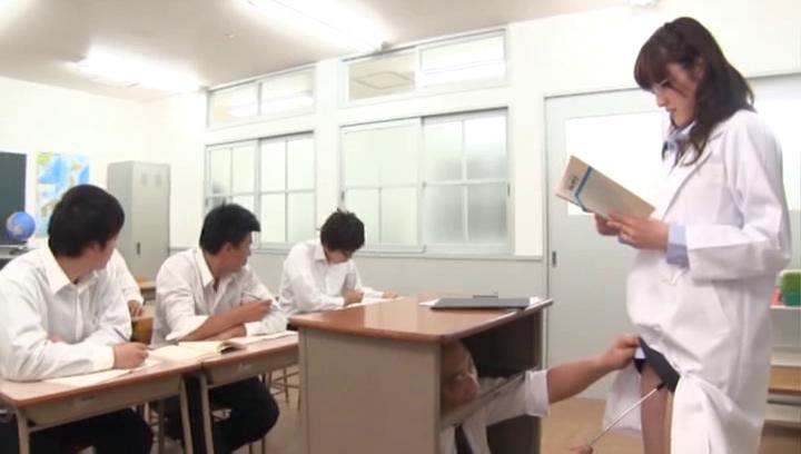 Gay Hairy Awesome Cute Iioka Kanako loves being pleased in class Pigtails